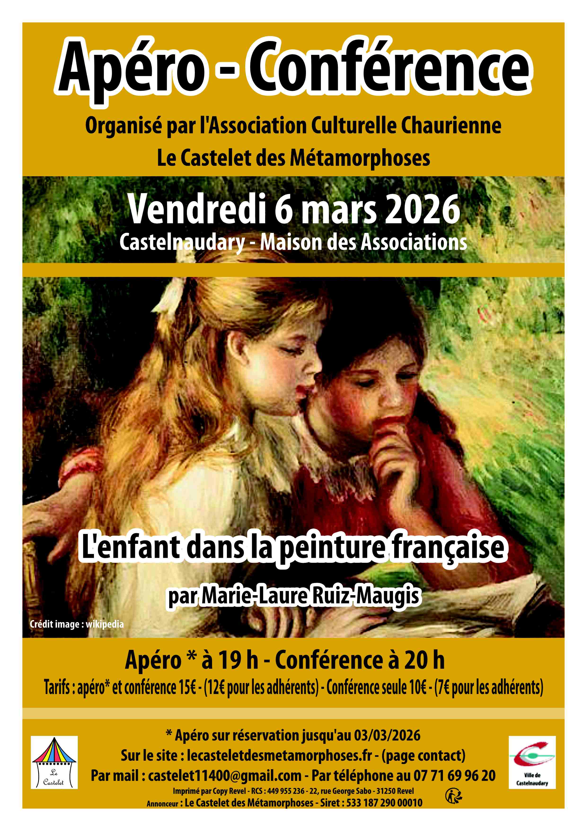 Flyer de l'événement